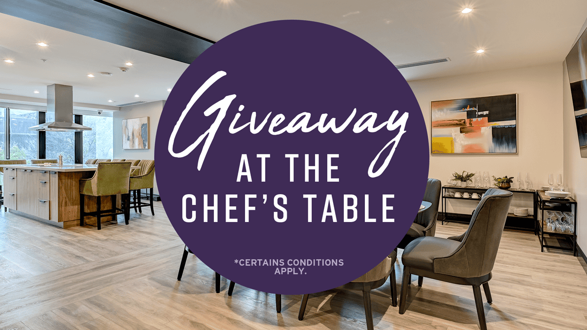 Exclusive Giveaway: At the Chef’s Table – A Gourmet Experience to Win ...